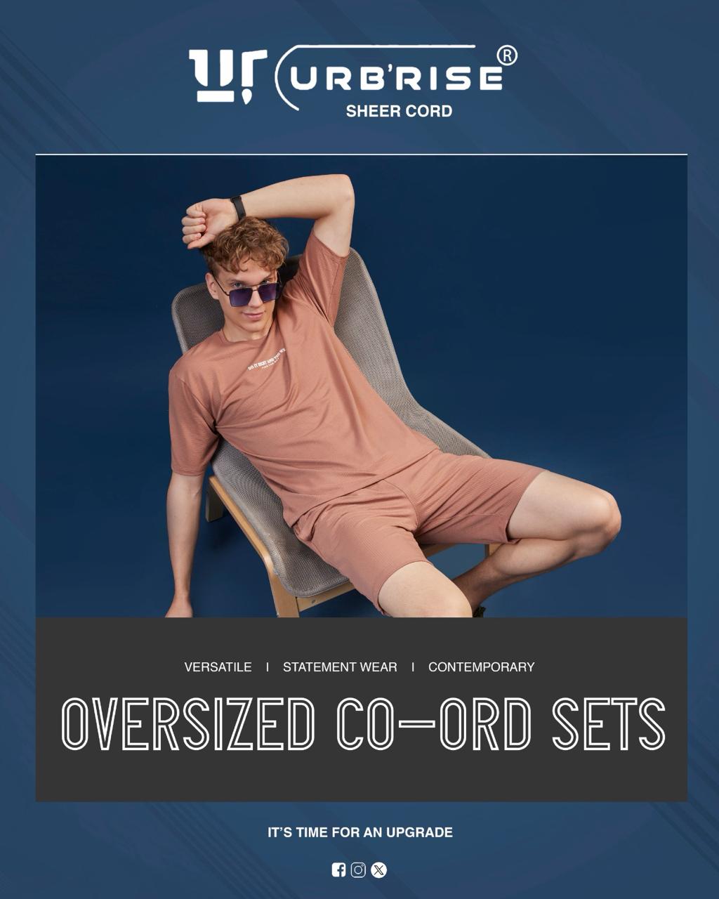 Vol 780-787 Urbanrise Knit Mens Co Ord Set Supplier