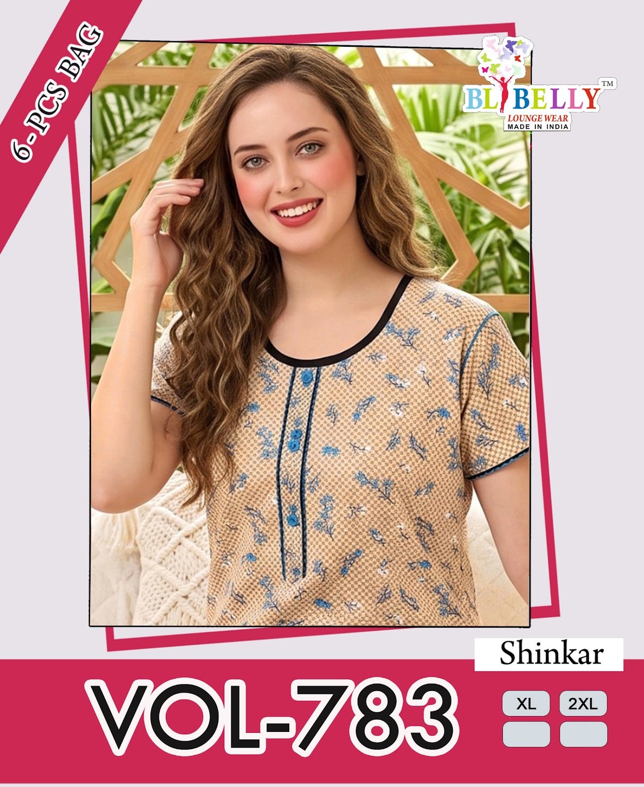 Vol 783 Belly Sinker Night Gowns Wholesaler