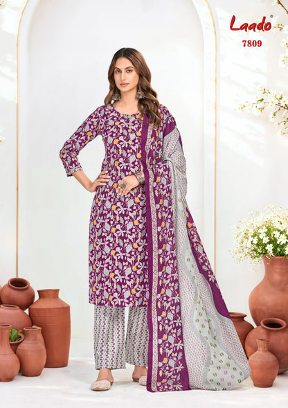 Vol 78 Laado Cotton Dress Material Exporter Gujarat