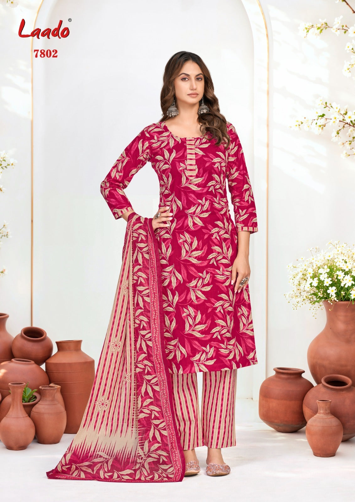 Vol 78 Laado Cotton Dress Material Exporter Gujarat