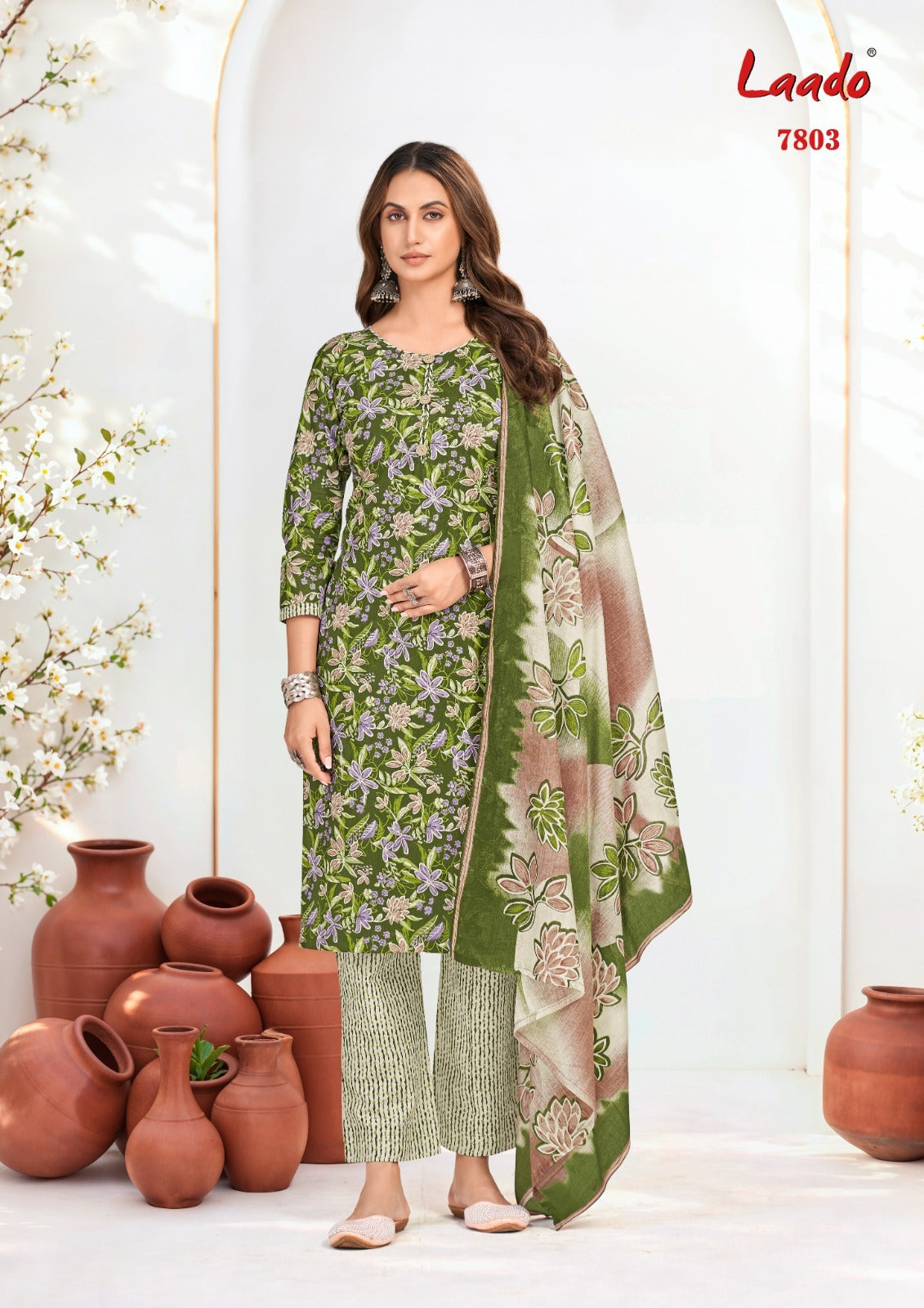 Vol 78 Laado Cotton Dress Material Exporter Gujarat