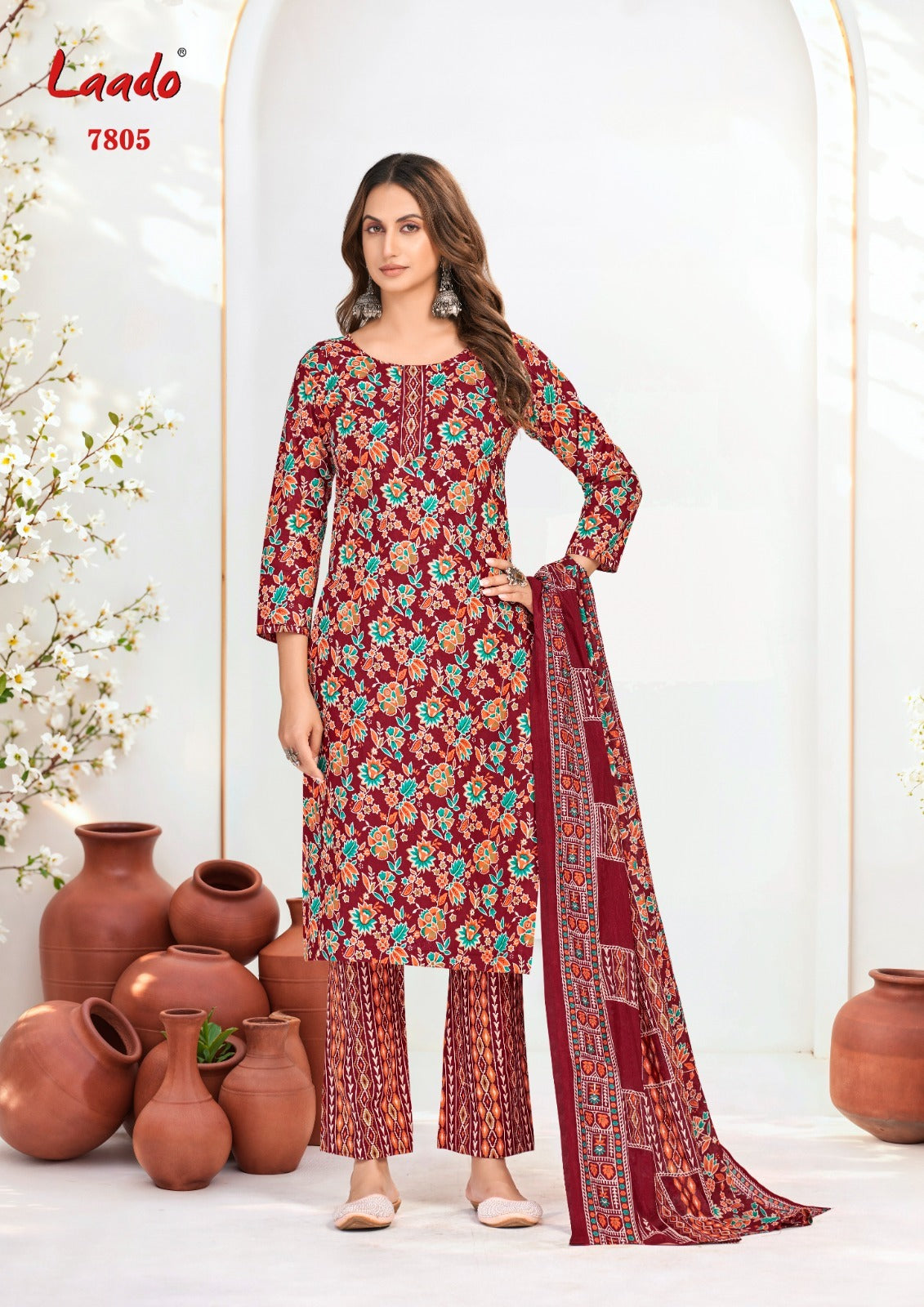 Vol 78 Laado Cotton Dress Material Exporter Gujarat