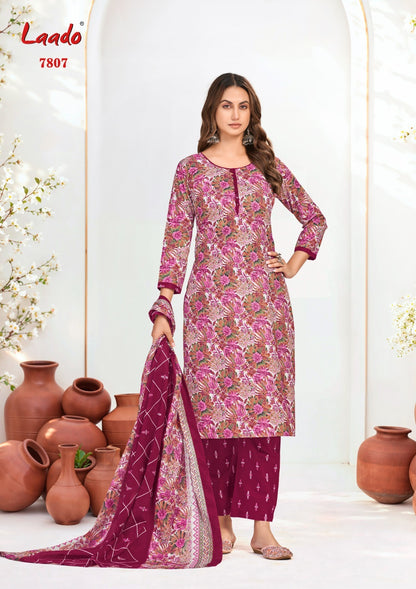 Vol 78 Laado Cotton Dress Material Exporter Gujarat