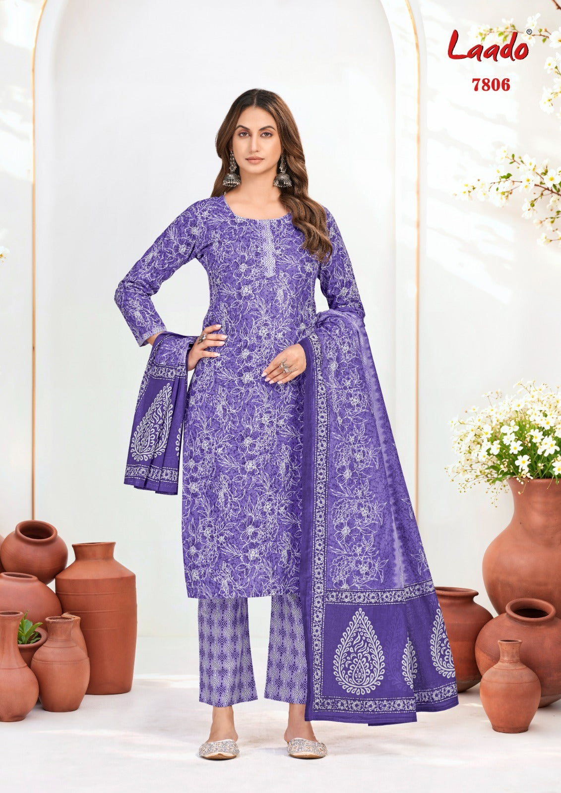 Vol 78 Laado Cotton Dress Material Exporter Gujarat