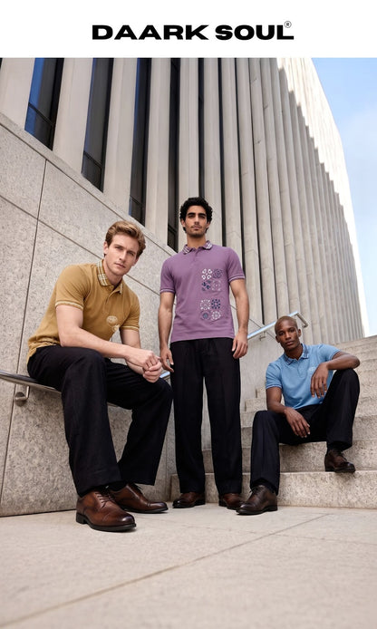 Vol 79 Collar Style Daark Soul Interlock Mens Tshirts Exporter India