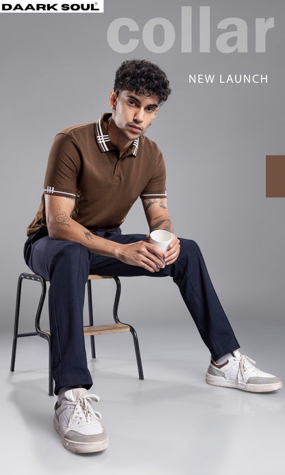 Vol 79 Collar Style Daark Soul Interlock Mens Tshirts Exporter India