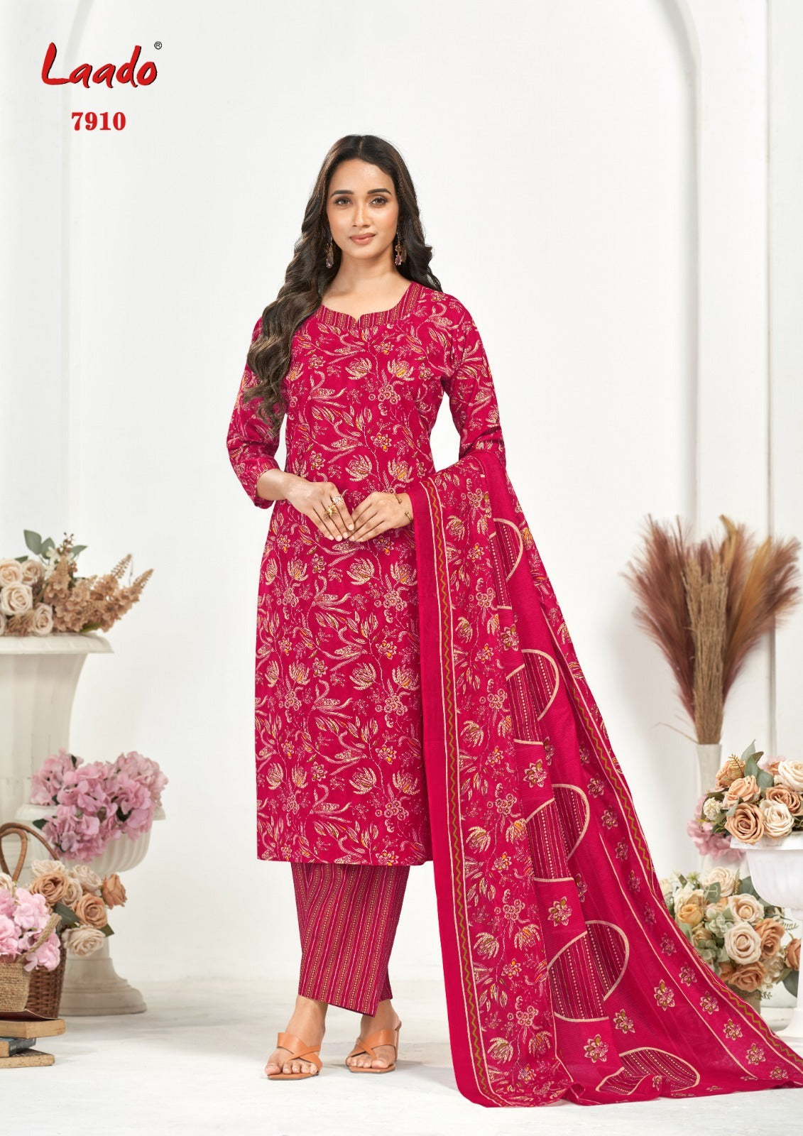 Vol 79 Laado Cotton Dress Material Exporter Gujarat