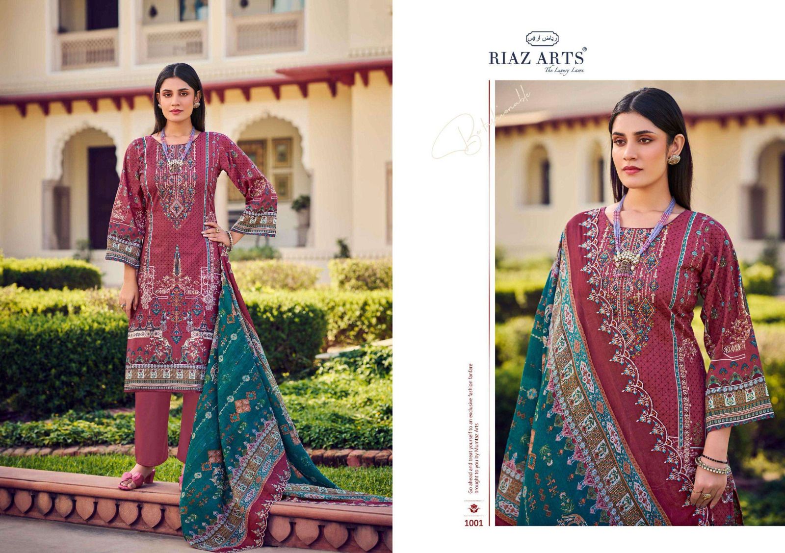 Vol 7 Bin Saeed Riaz Art Pure Cotton Karachi Salwar Suits Supplier Ahmedabad