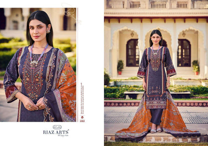 Vol 7 Bin Saeed Riaz Art Pure Cotton Karachi Salwar Suits Supplier Ahmedabad