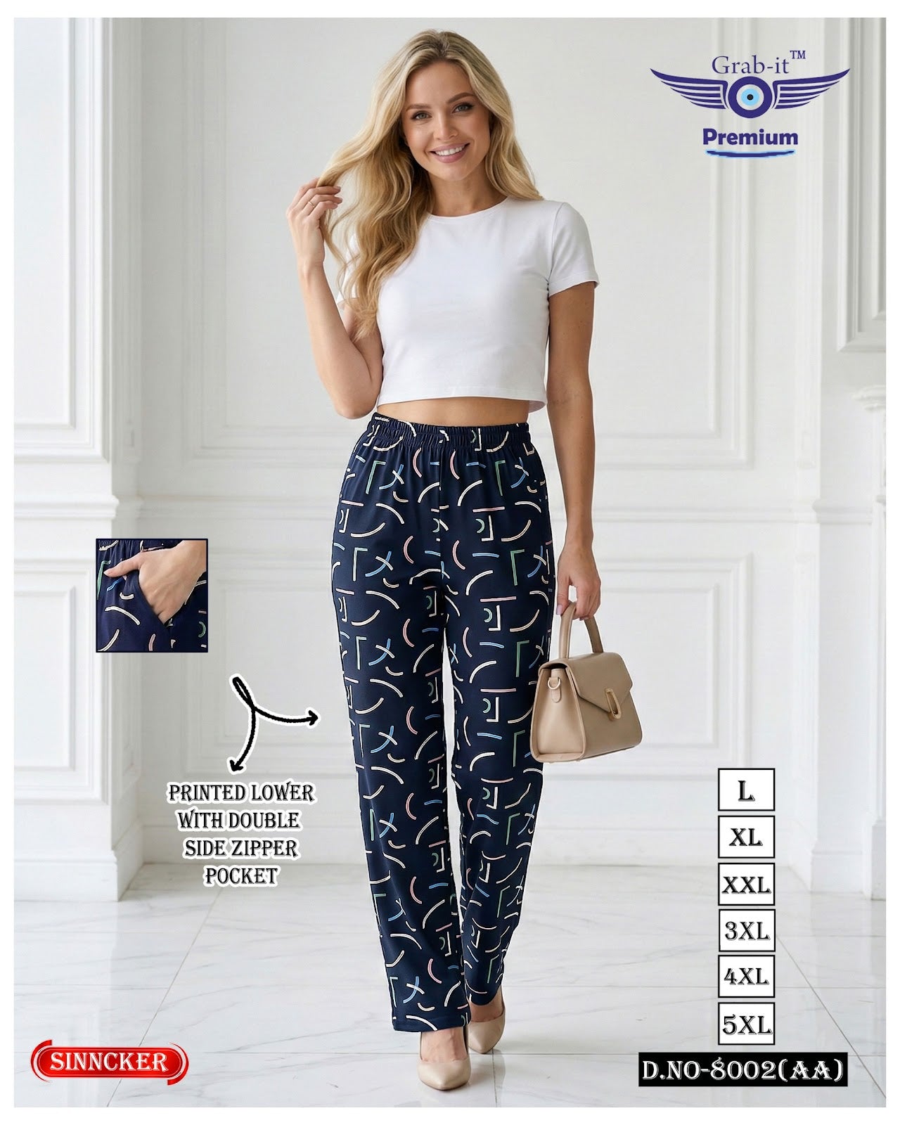 Vol 8002 Aa Grab It Sinker Women Night Lower Supplier Gujarat