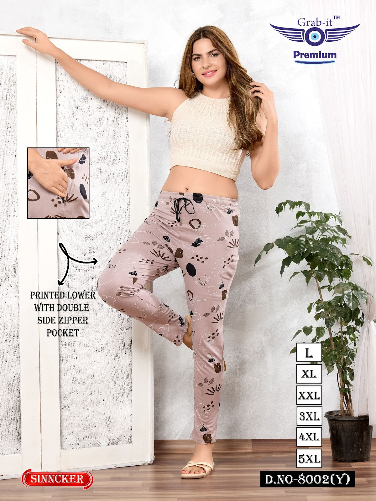 Vol 8002 Y Grab It Sinker Women Night Lower Exporter Gujarat