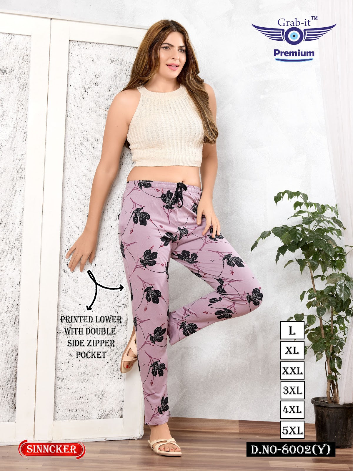 Vol 8002 Y Grab It Sinker Women Night Lower Exporter Gujarat