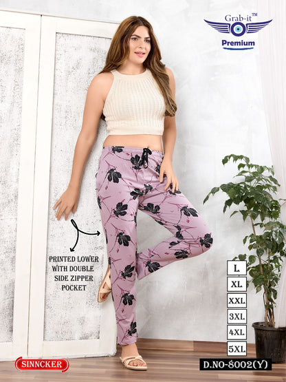 Vol 8002 Y Grab It Sinker Women Night Lower Exporter Gujarat