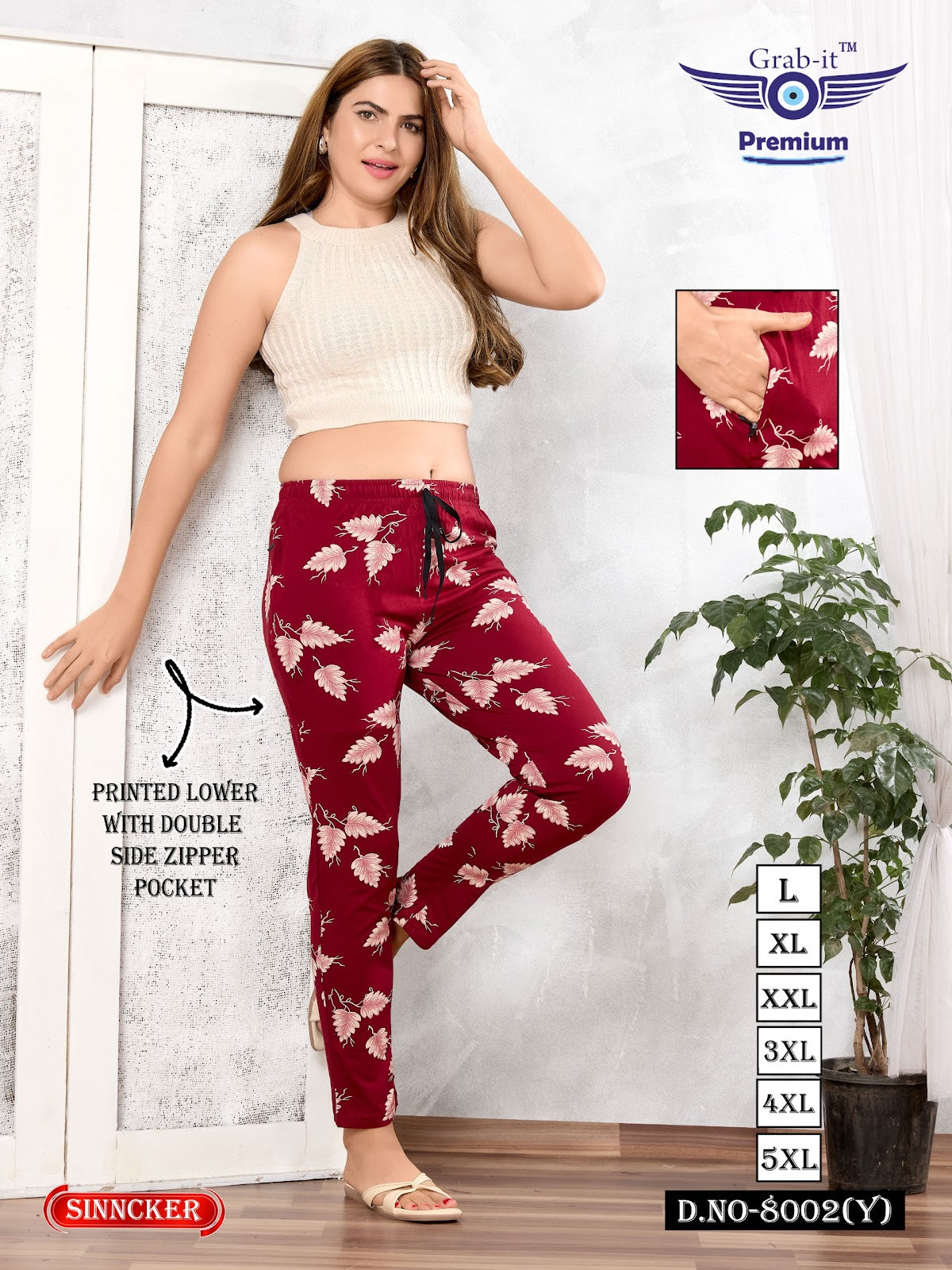 Vol 8002 Y Grab It Sinker Women Night Lower Exporter Gujarat