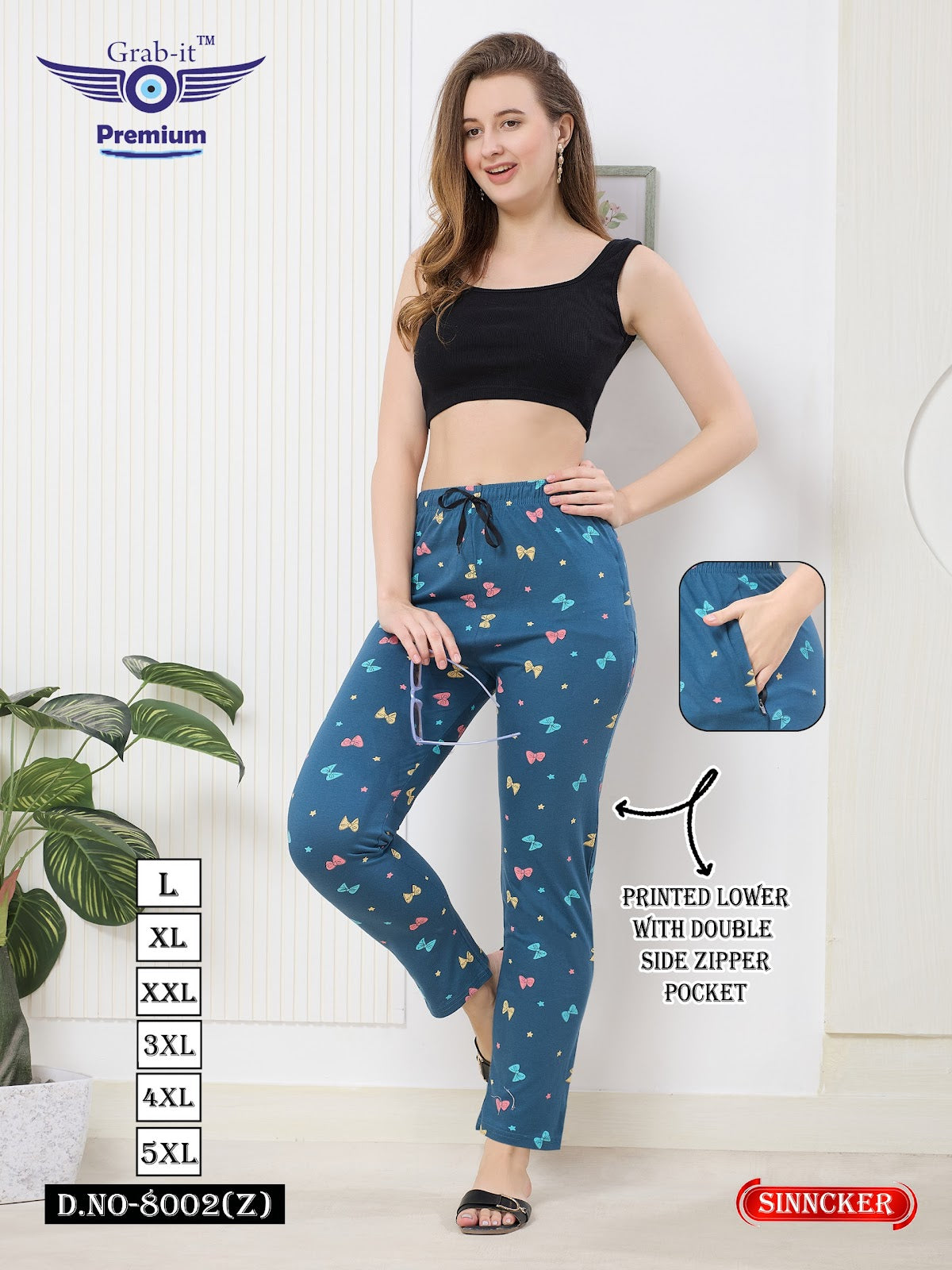 Vol 8002 Z Grab It Sinker Women Night Lower Supplier Ahmedabad