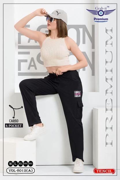 Vol 8012 A Grab It Tencil Women Cargo Pants Supplier Ahmedabad
