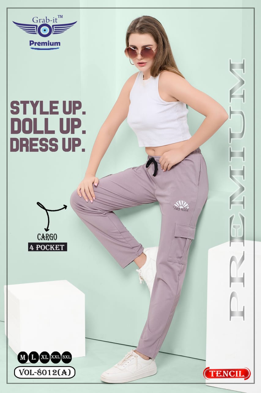 Vol 8012 A Grab It Tencil Women Cargo Pants Supplier Ahmedabad