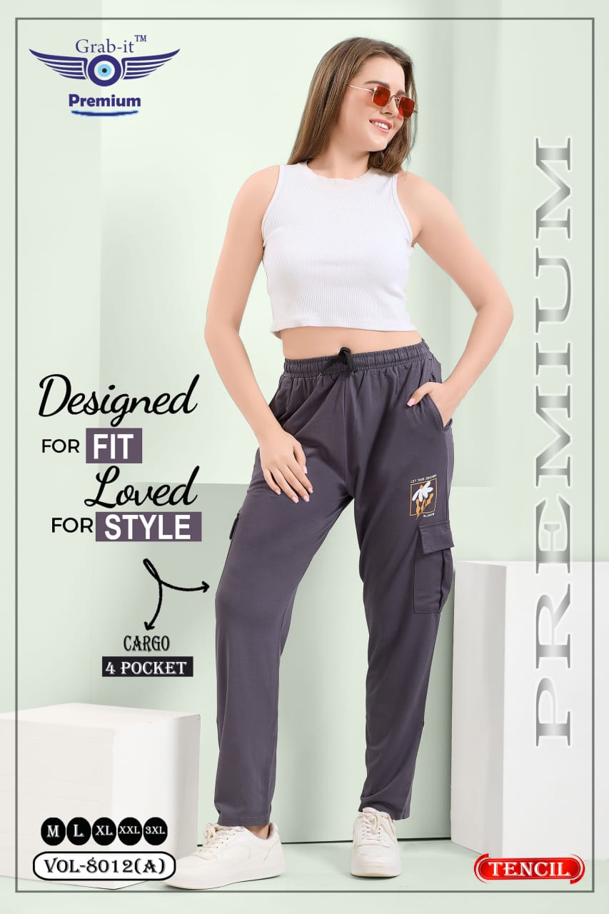 Vol 8012 A Grab It Tencil Women Cargo Pants Supplier Ahmedabad