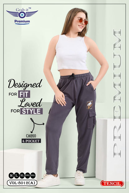 Vol 8012 A Grab It Tencil Women Cargo Pants Supplier Ahmedabad
