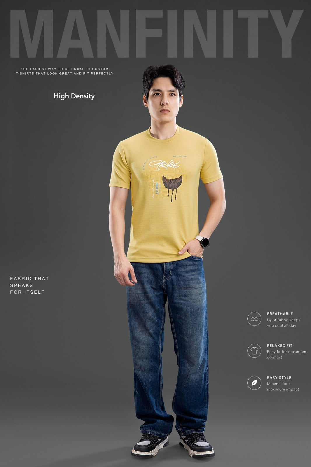 Vol 807 To 814 Sticker Style High Density Lycra Mens Tshirts Wholesale