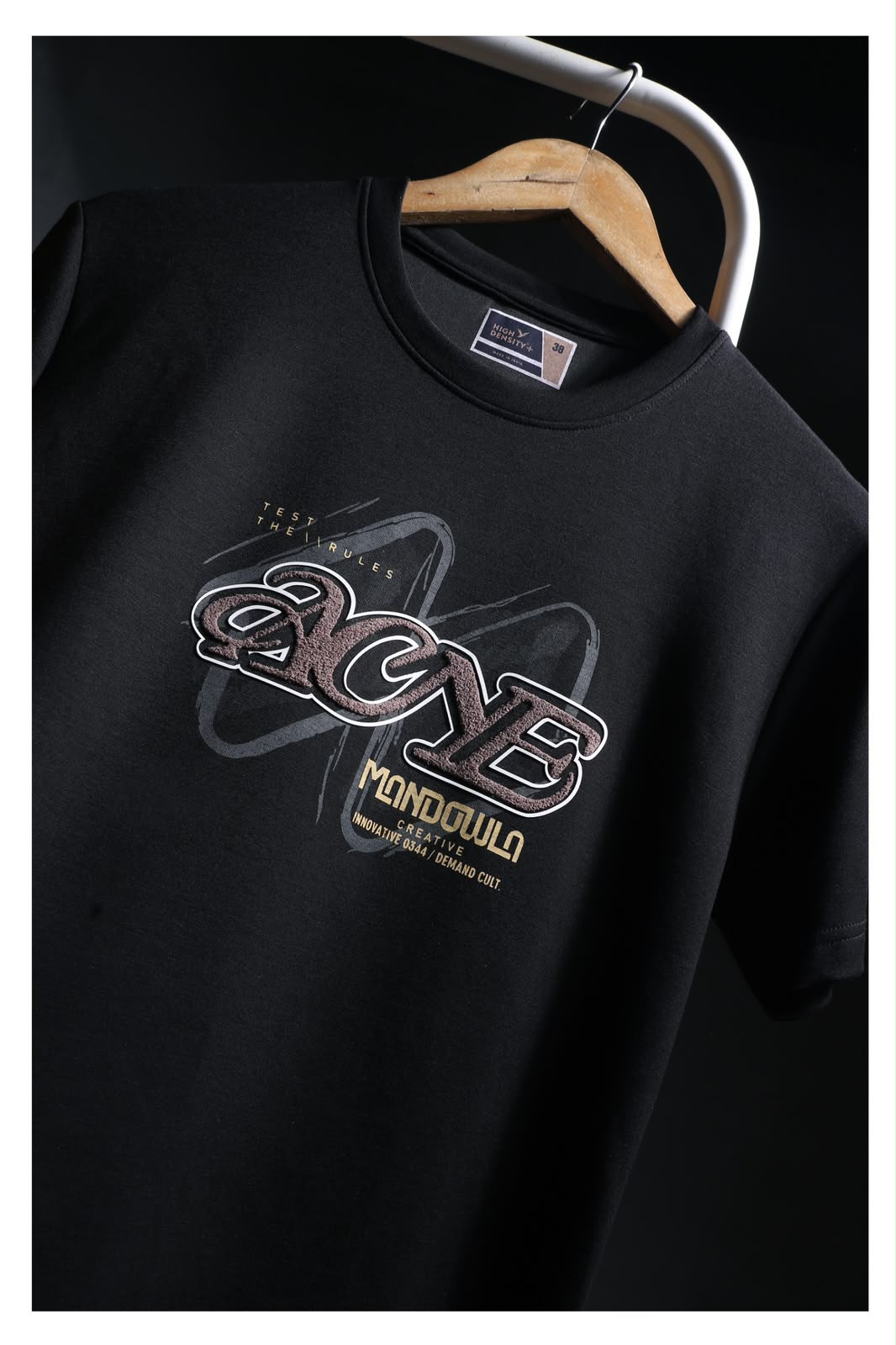 Vol 807 To 814 Sticker Style High Density Lycra Mens Tshirts Wholesale