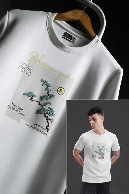 Vol 807 To 814 Sticker Style High Density Lycra Mens Tshirts Wholesale