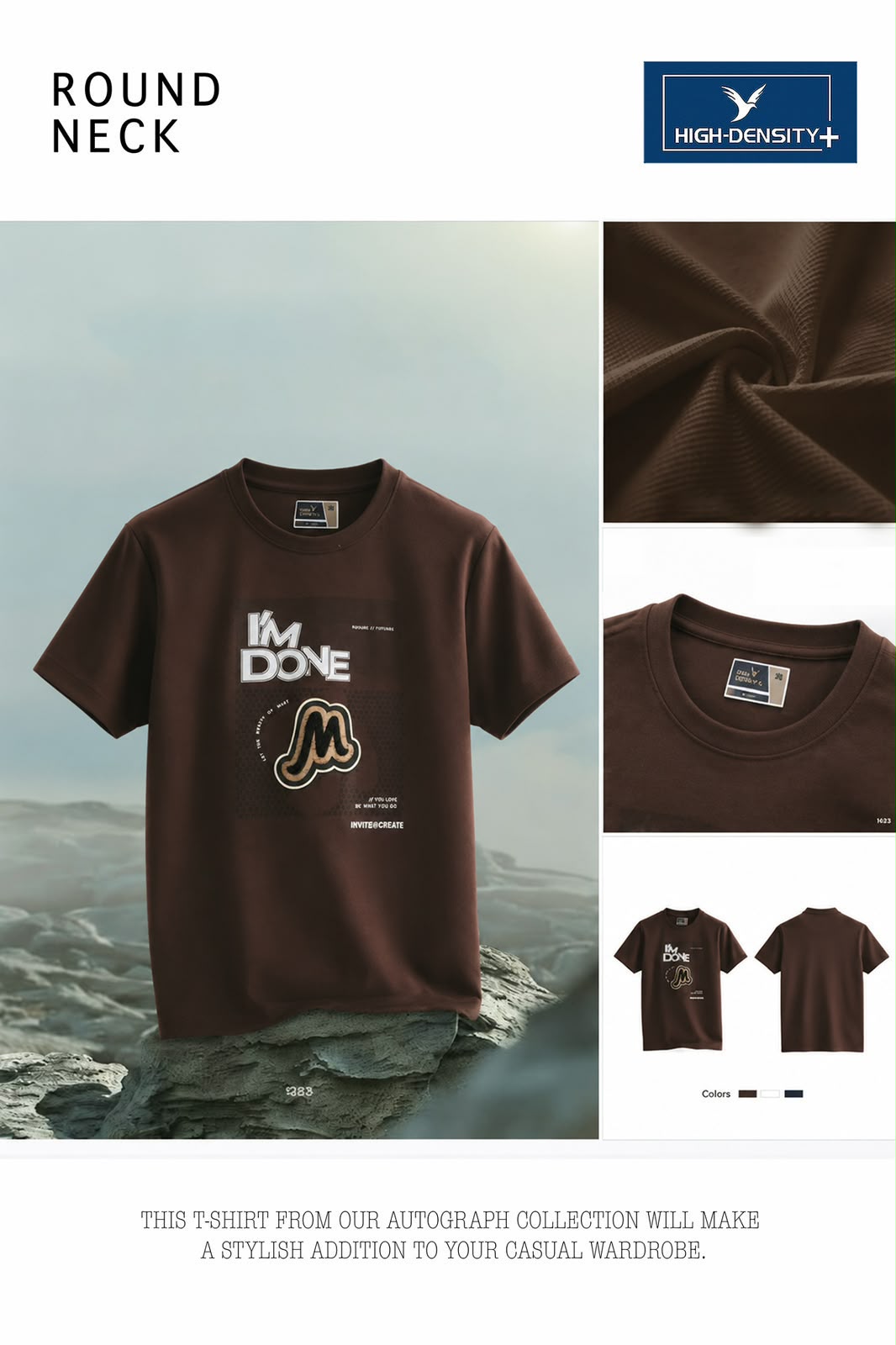 Vol 807 To 814 Sticker Style High Density Lycra Mens Tshirts Wholesale