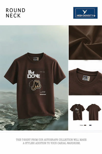Vol 807 To 814 Sticker Style High Density Lycra Mens Tshirts Wholesale
