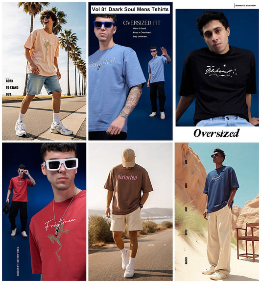 Vol 81 Daark Soul Cotton Looper Mens Tshirts Exporter Gujarat