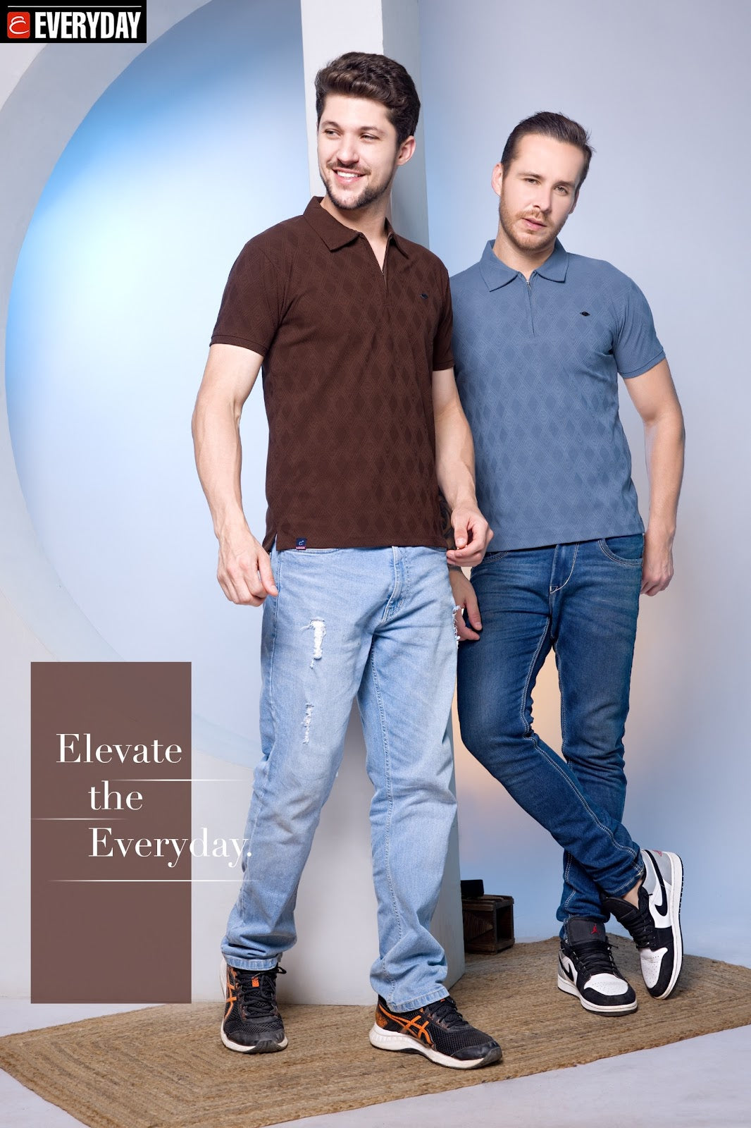 Vol 847 Everyday Jacquard Mens Tshirts Exporter Gujarat