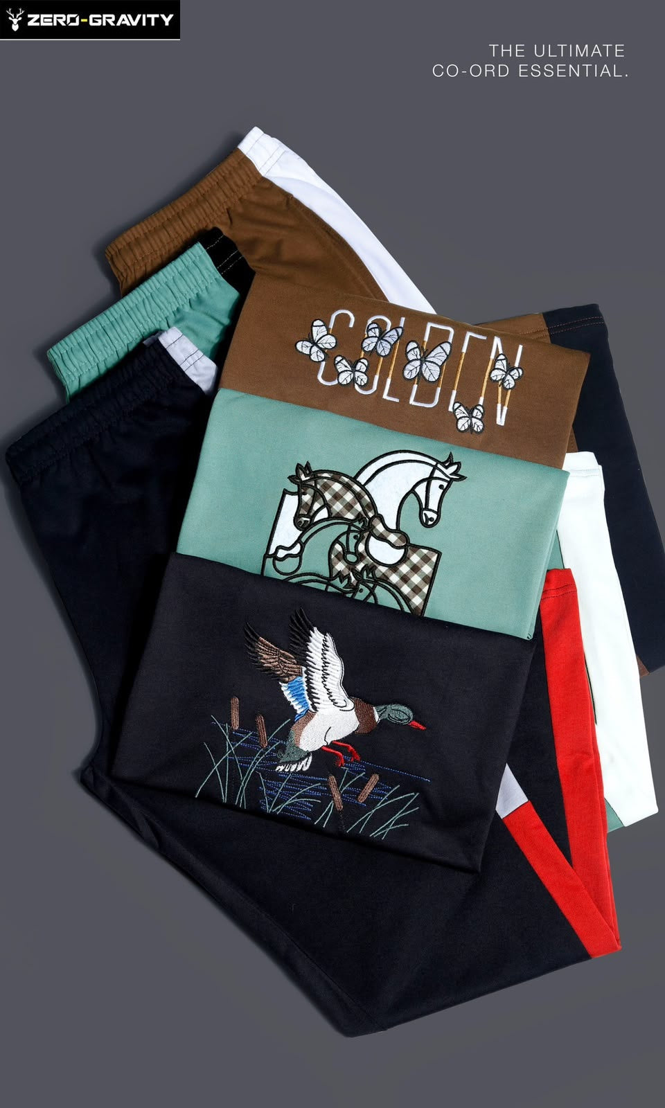 Vol 877 To 882 Zero Gravity Looper Knit Mens Co Ord Set Wholesale Price