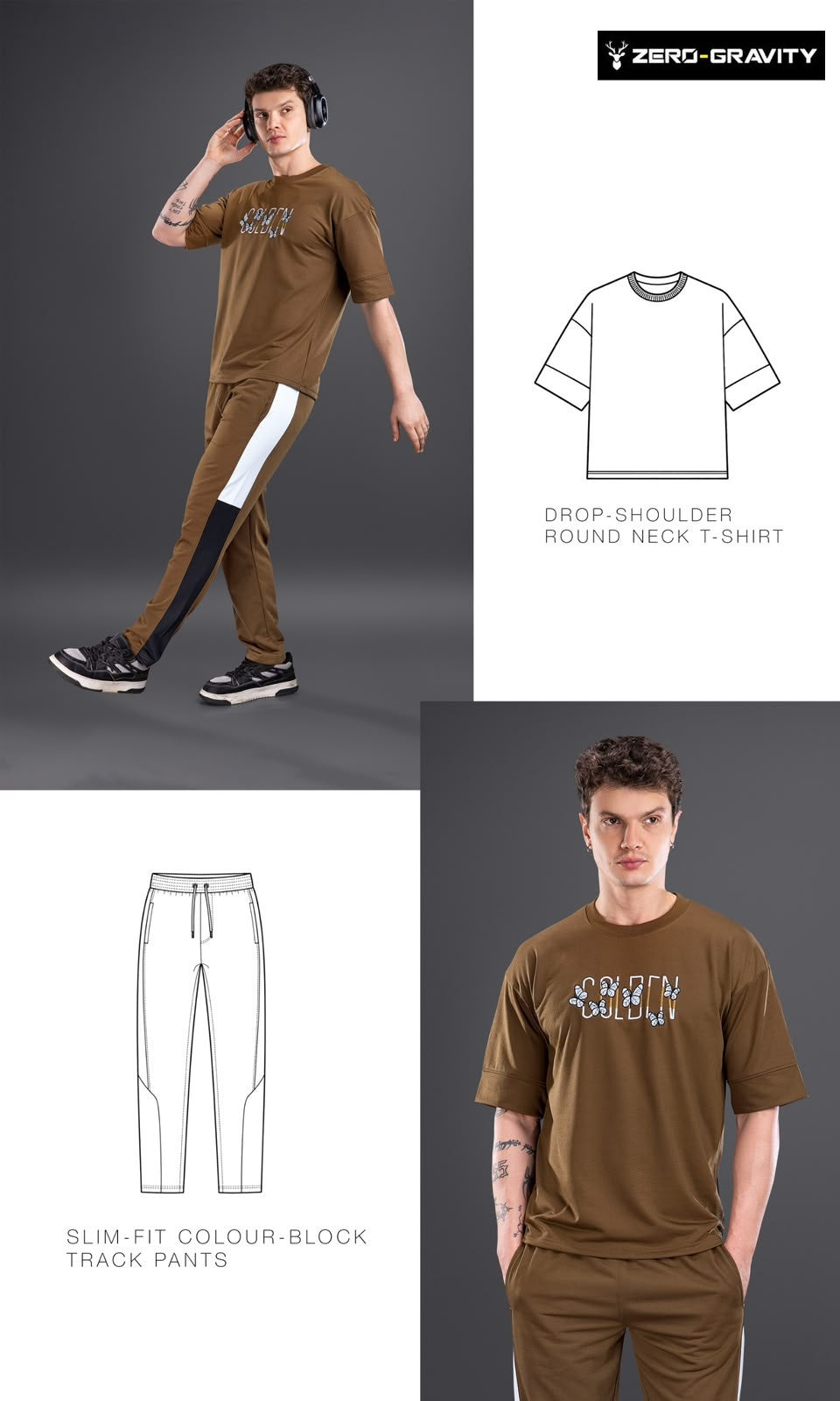 Vol 877 To 882 Zero Gravity Looper Knit Mens Co Ord Set Wholesale Price