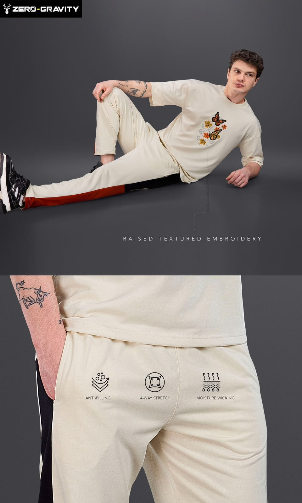 Vol 877 To 882 Zero Gravity Looper Knit Mens Co Ord Set Wholesale Price