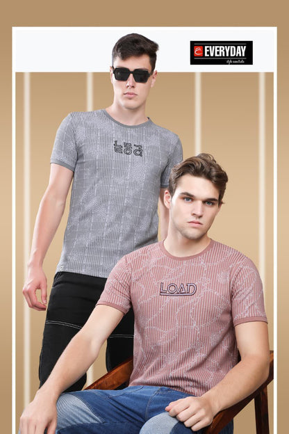 Vol 885 Everyday Jacquard Knit Mens Tshirts Wholesale Price