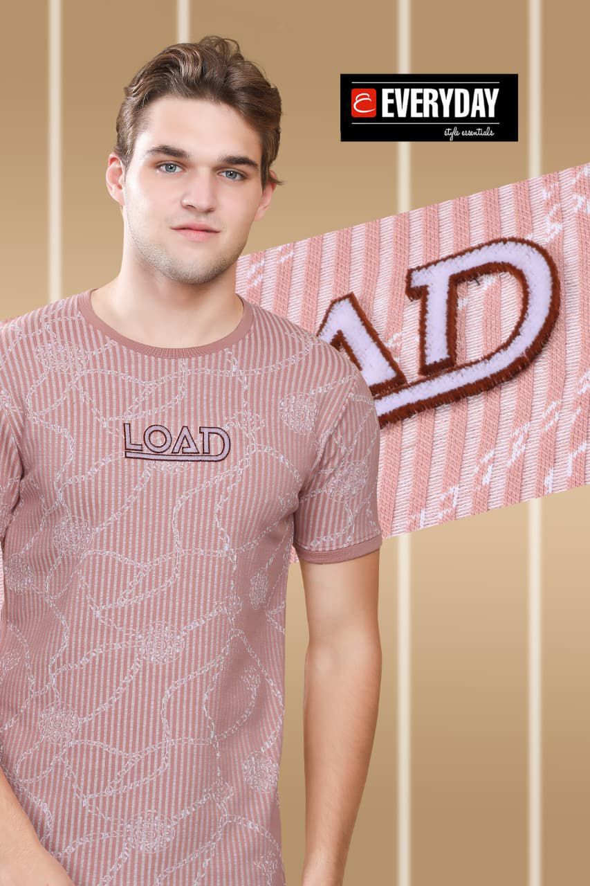 Vol 885 Everyday Jacquard Knit Mens Tshirts Wholesale Price