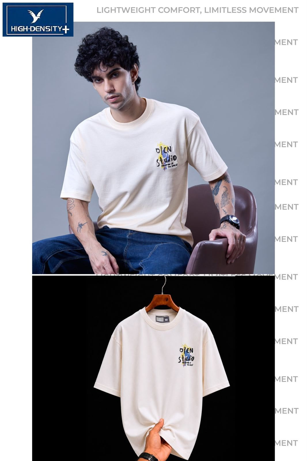 Vol 897 To 902 Oversize High Density Canvas Interlock Mens Tshirts Supplier Ahmedabad