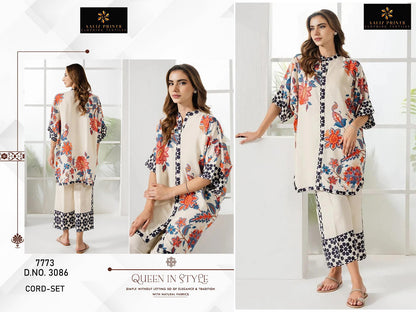 Vol 8 Aaliz Prints Lawn Co Ord Set Exporter Gujarat