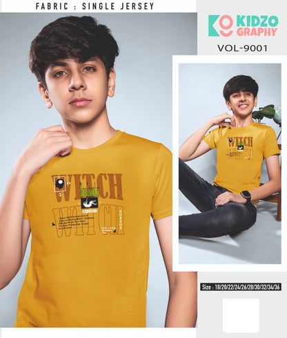Vol 9001 Kidzo Graphy Boys Tshirt Manufacturer Ahmedabad