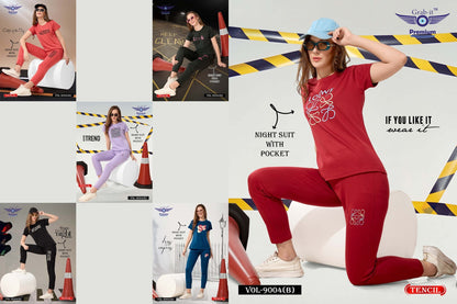 Vol 9004 B Grab It Tencil Pyjama Night Suits Manufacturer Gujarat