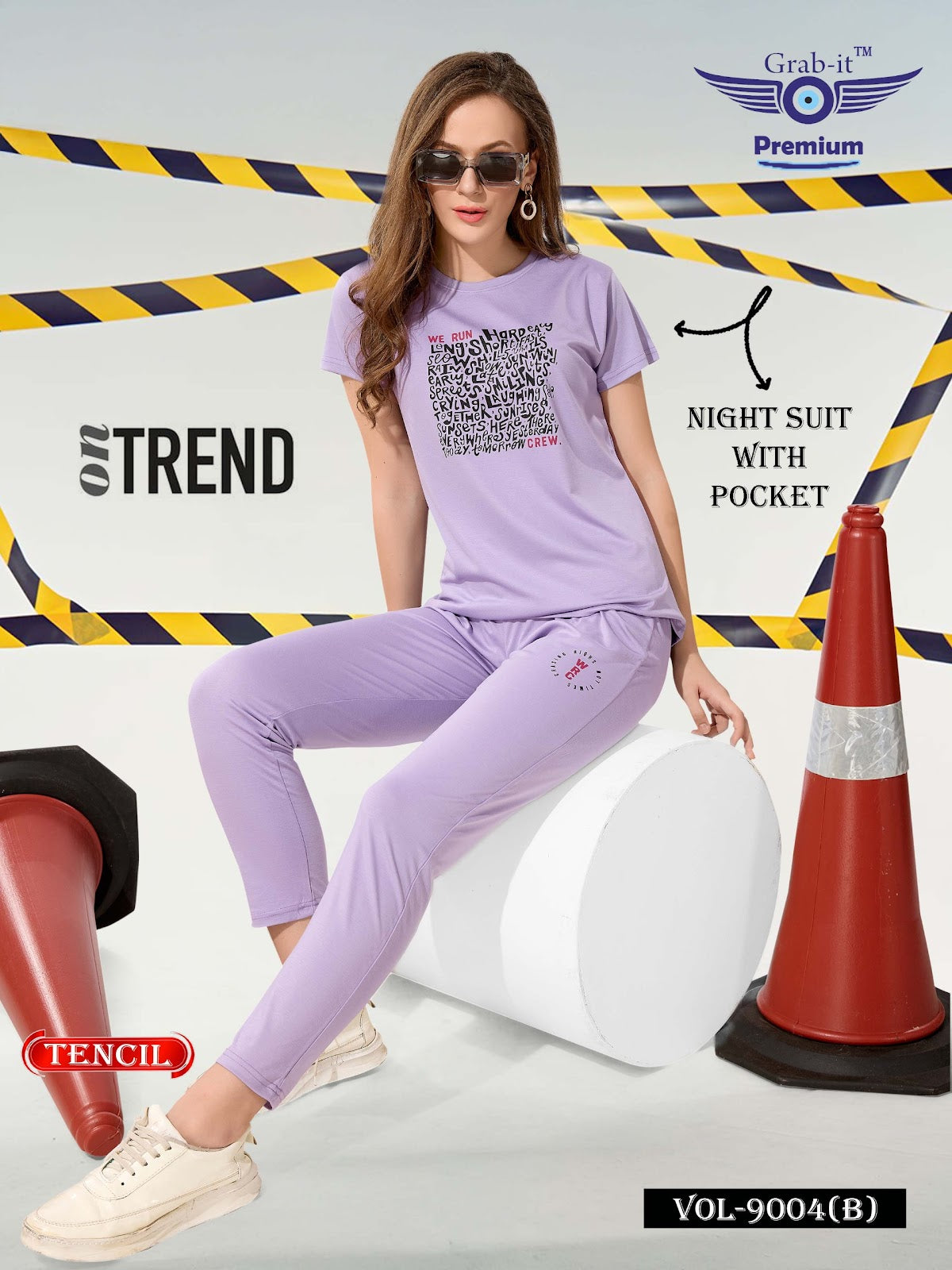 Vol 9004 B Grab It Tencil Pyjama Night Suits Manufacturer Gujarat