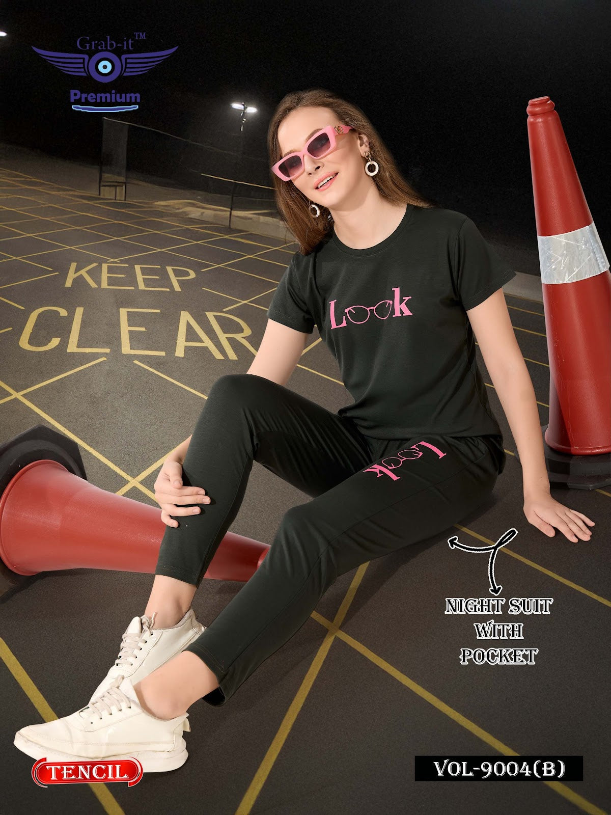 Vol 9004 B Grab It Tencil Pyjama Night Suits Manufacturer Gujarat