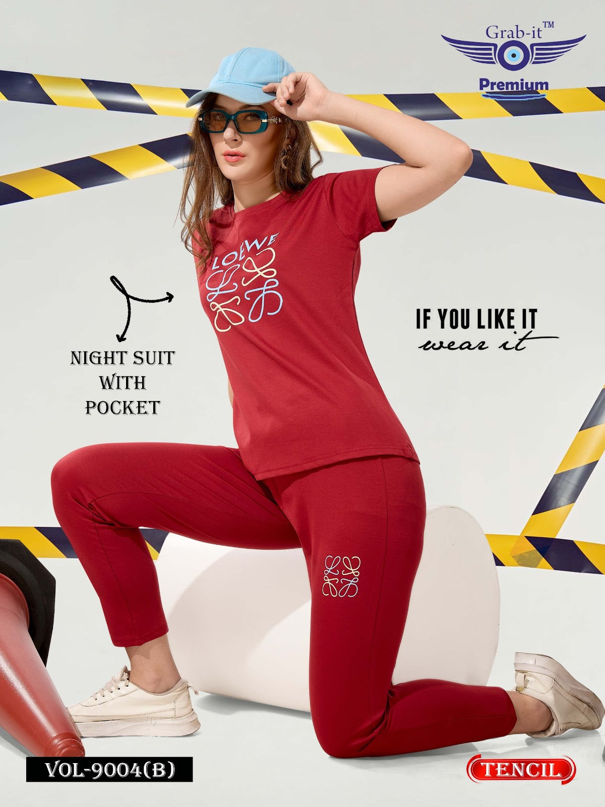 Vol 9004 B Grab It Tencil Pyjama Night Suits Manufacturer Gujarat