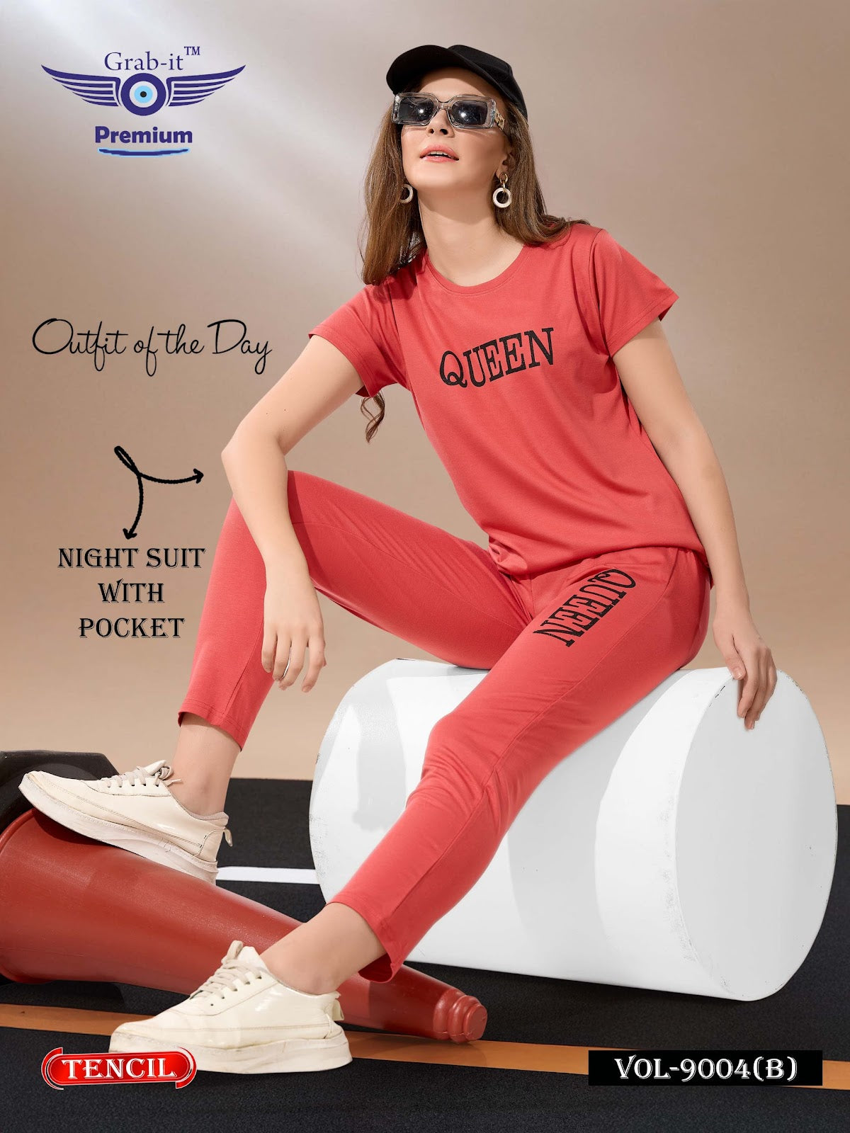 Vol 9004 B Grab It Tencil Pyjama Night Suits Manufacturer Gujarat