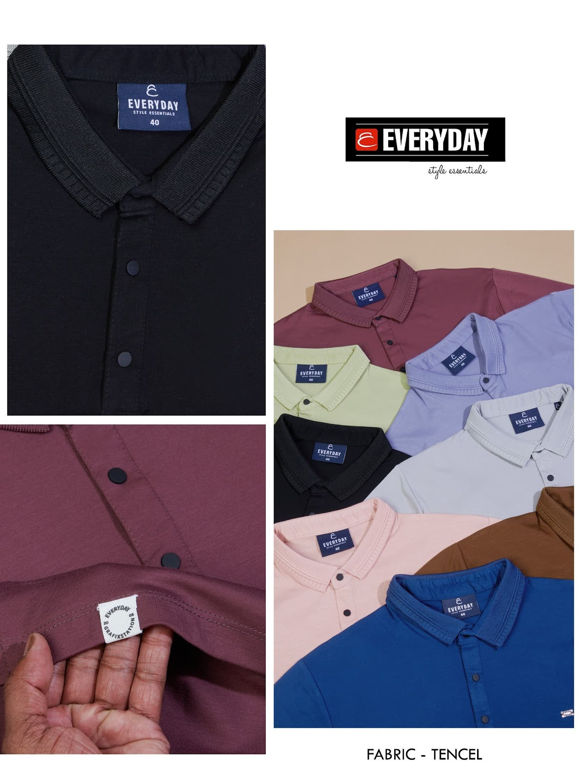 Vol 905 Everyday Tencil Lycra Mens Tshirts Wholesaler Gujarat