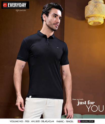 Vol 905 Everyday Tencil Lycra Mens Tshirts Wholesaler Gujarat