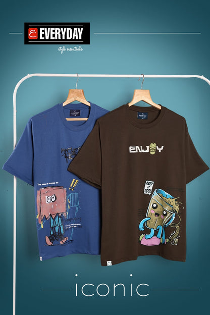 Vol 924 Everyday Cotton Looper Unisex Tshirt Exporter Ahmedabad