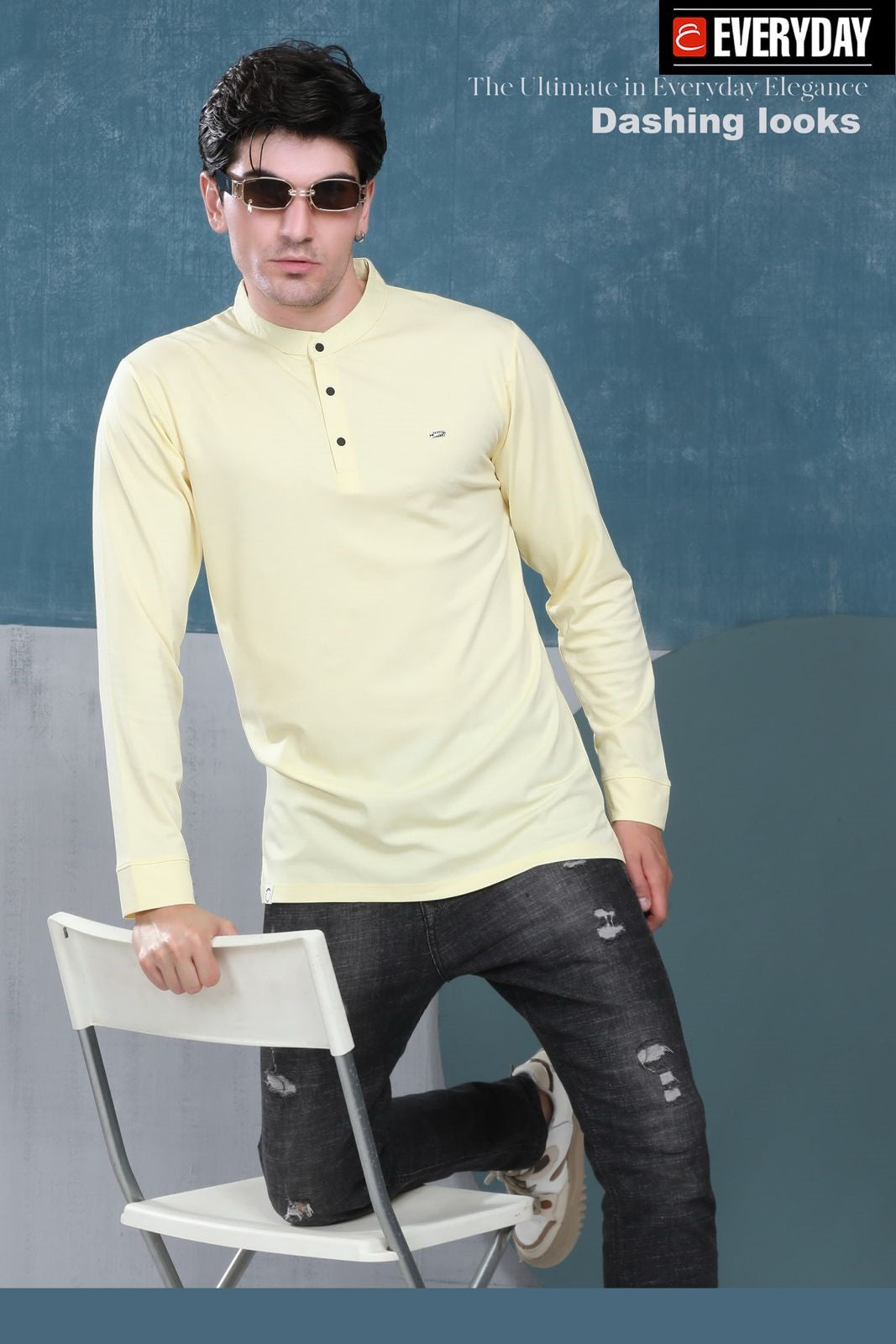 Vol 938 Everyday Tencil Lycra Mens Tshirts Supplier