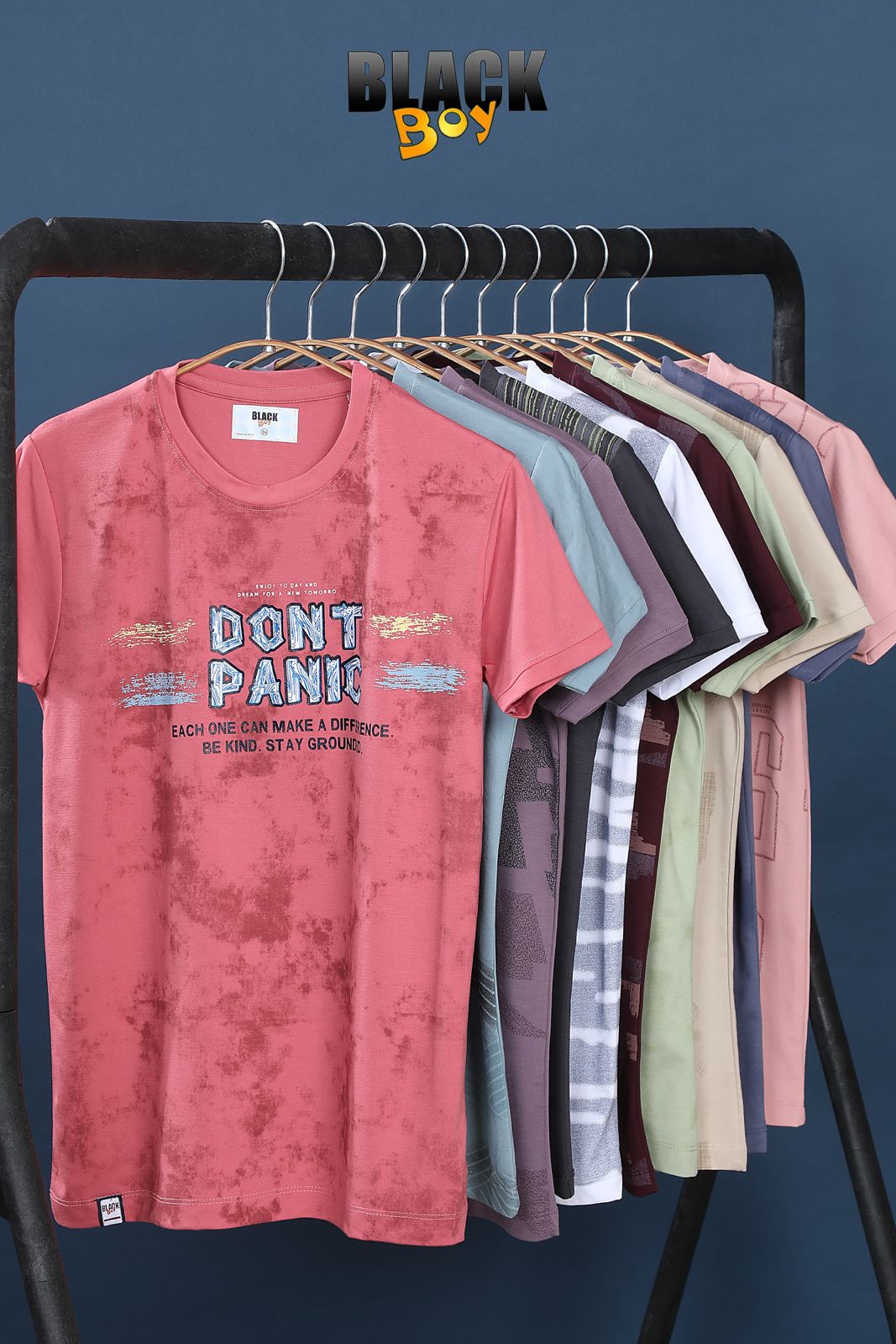 Vol 941 Black Tencil Lycra Boys Tshirt Wholesaler Ahmedabad