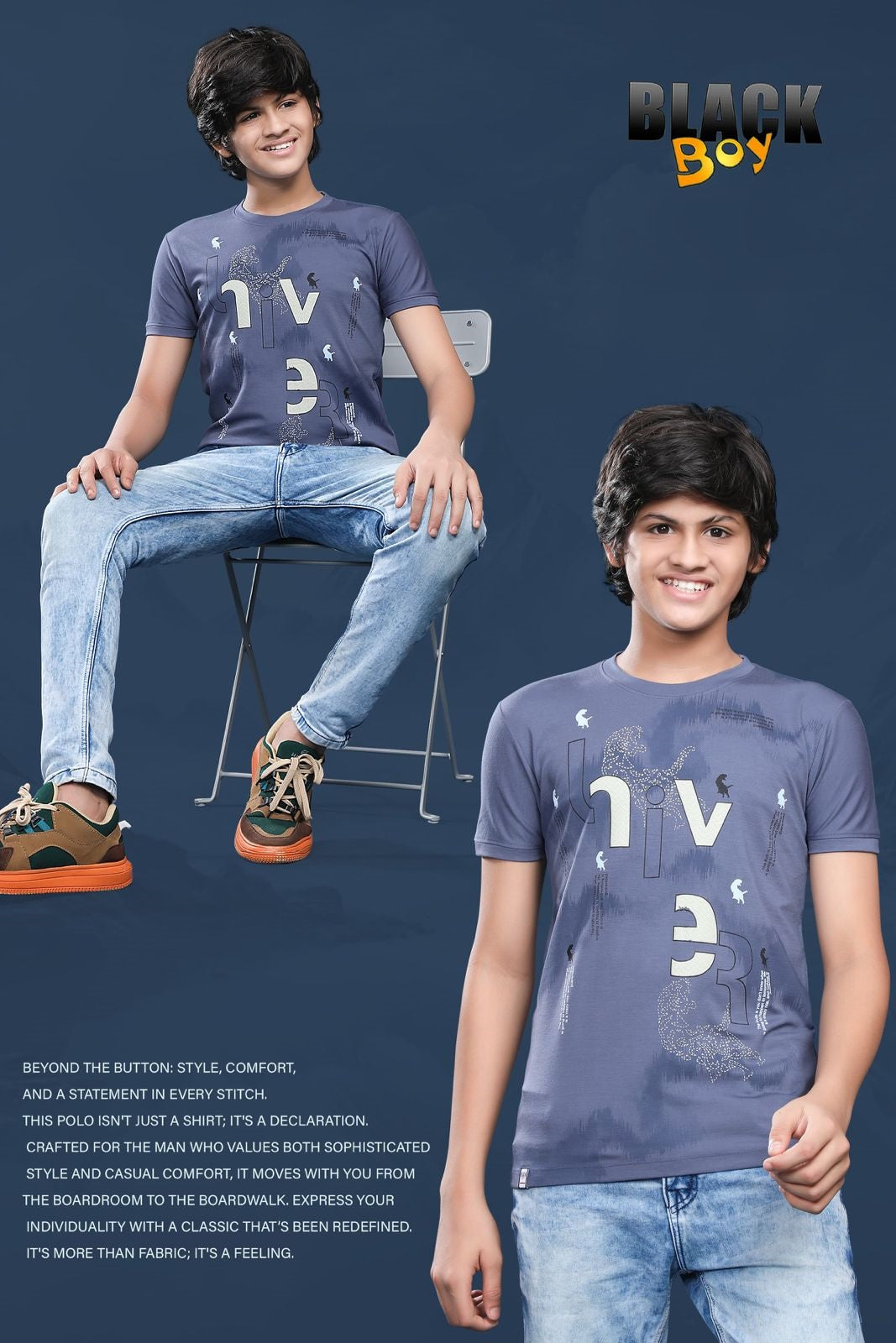 Vol 941 Black Tencil Lycra Boys Tshirt Wholesaler Ahmedabad