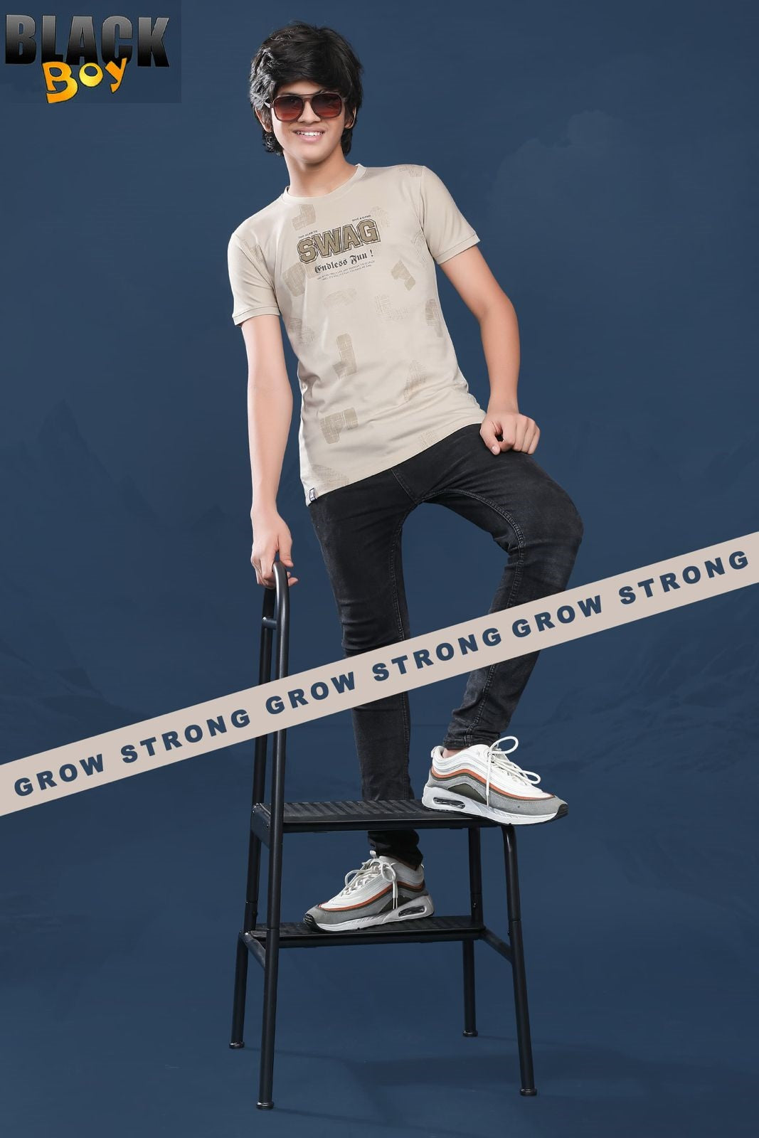 Vol 941 Black Tencil Lycra Boys Tshirt Wholesaler Ahmedabad